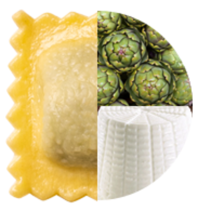Immagine di RAVIOLI AI CARCIOFI