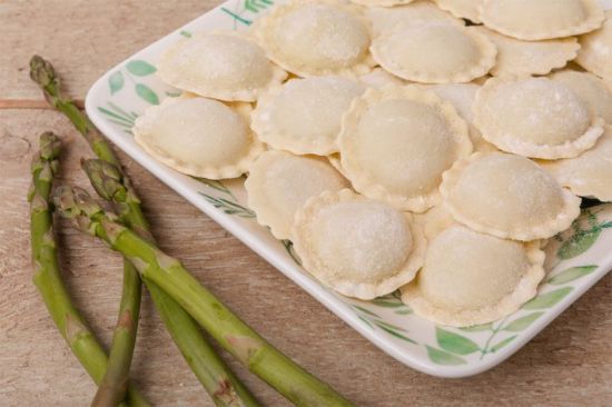 Immagine di RAVIOLI AGLI ASPARAGI