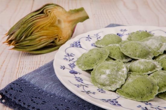 Immagine di RAVIOLI AI CARCIOFI